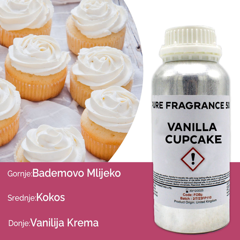 Vanilla Cupcake Pure Fragrance Oil - 500ml