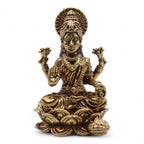 Brass Laxmi Miniature Statue - 49mm – view 5
