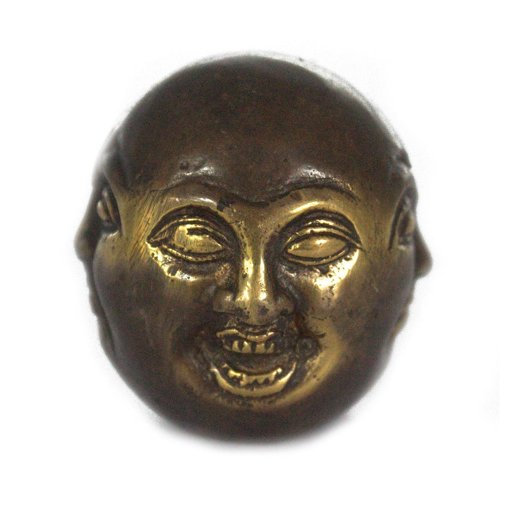 Four-Faced Buddha Statue – Brass, 4.5 cm – view 4