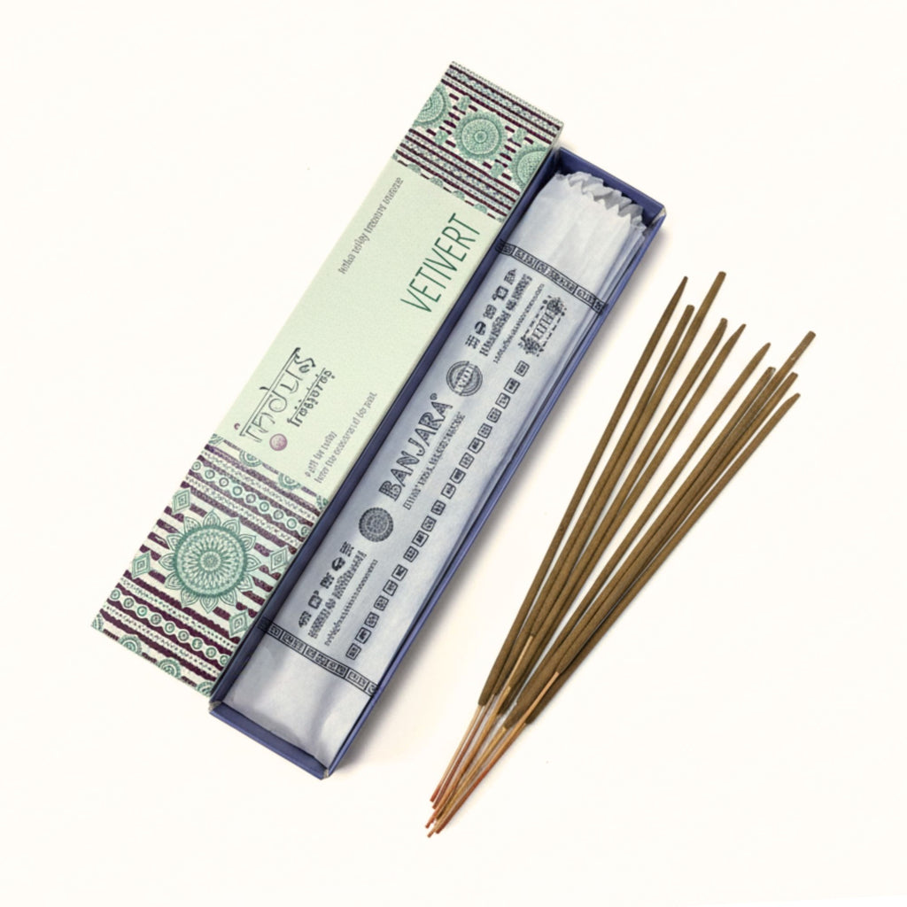 Indus Treasures Vetivert Incense Sticks 15g – view 4