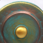 Medium Gong in Greenwash Stand - 50cm