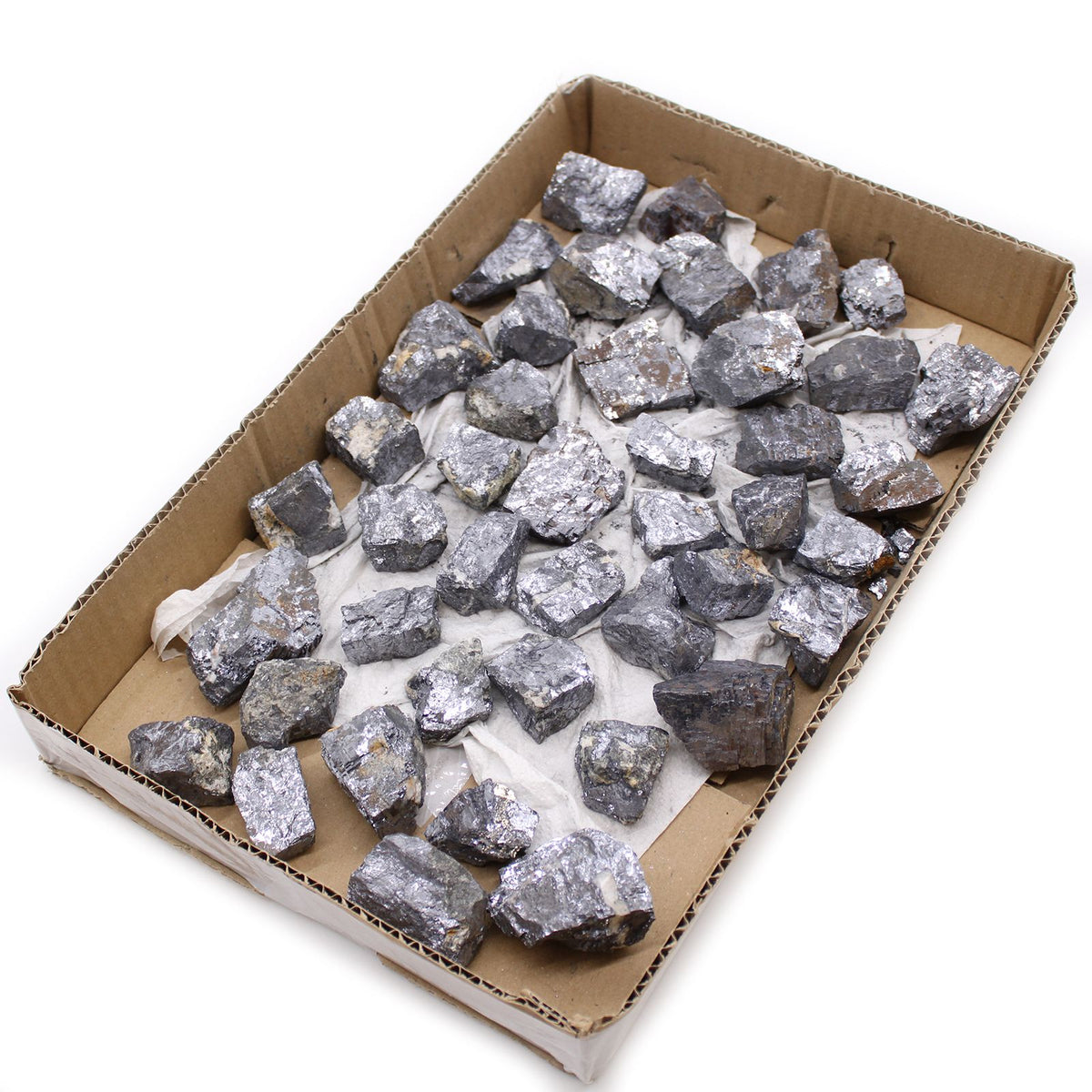 Galena Mineral Specimen Tray, Approx 80 Pieces – view 9