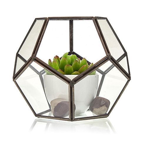 Glass Terrarium, Large Octagon – view 2