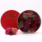 Round Soap Flower Gift Box - Vintage Roses – view 5