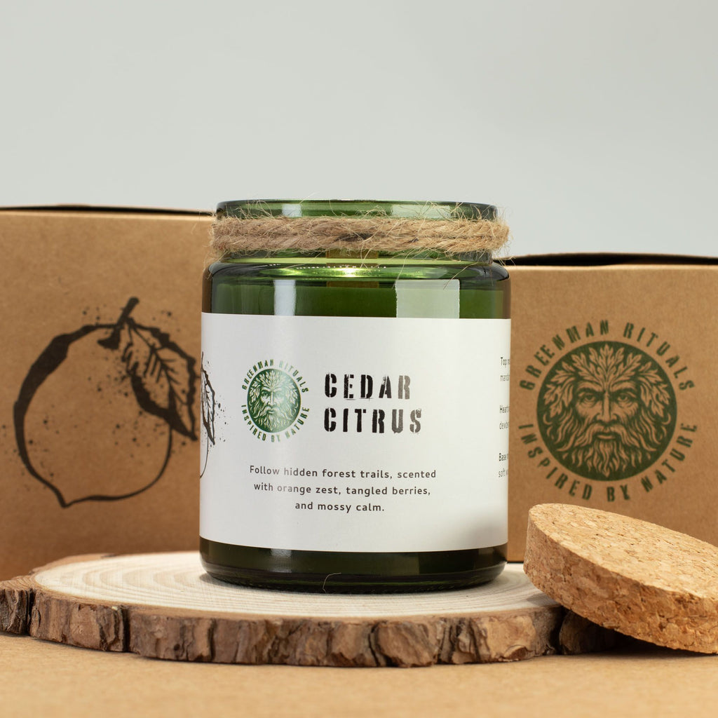 Greenman Woodwick Soy Candle - Forest Resin – view 5