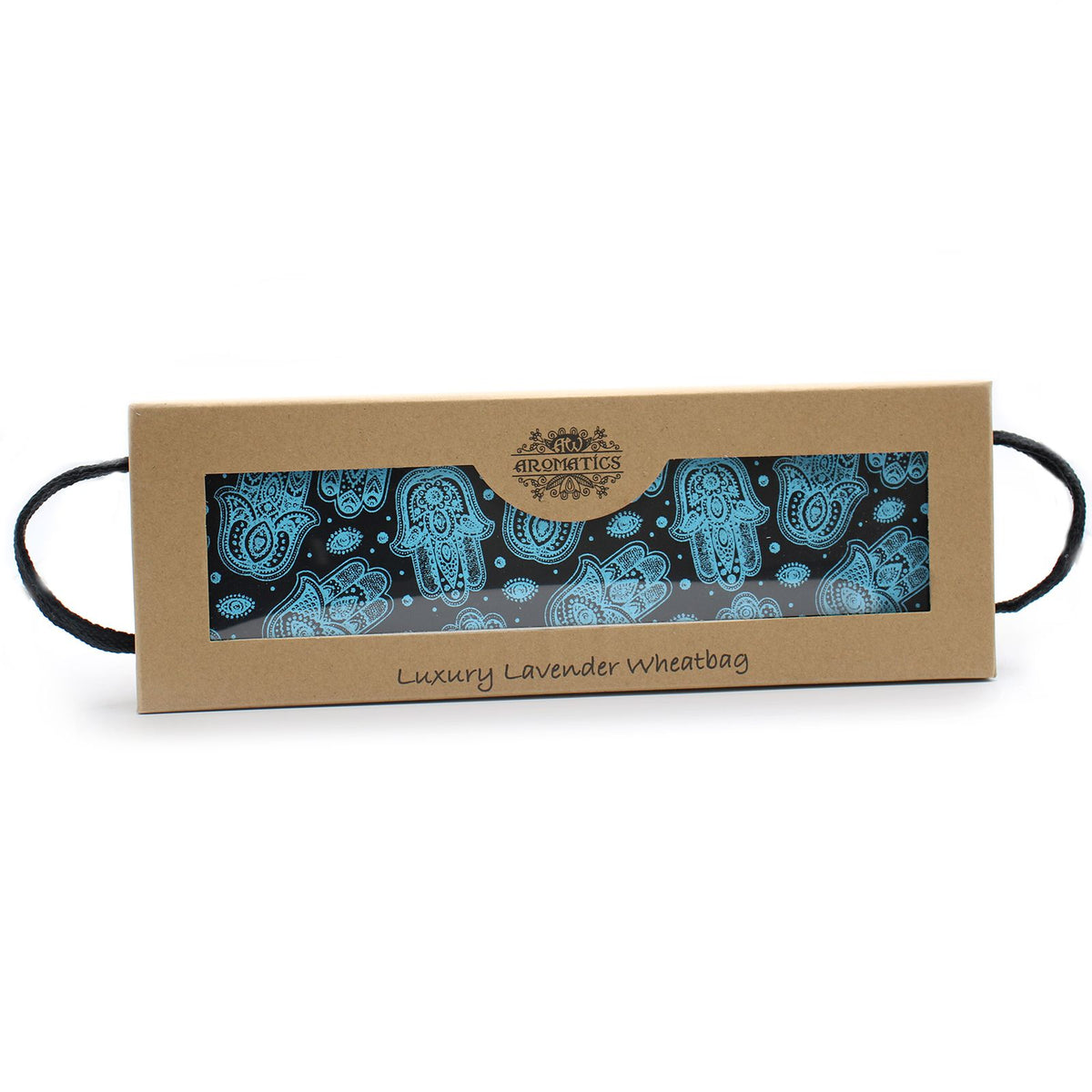 Lavender Wheat Bag Gift Box Hamsa Design – view 5