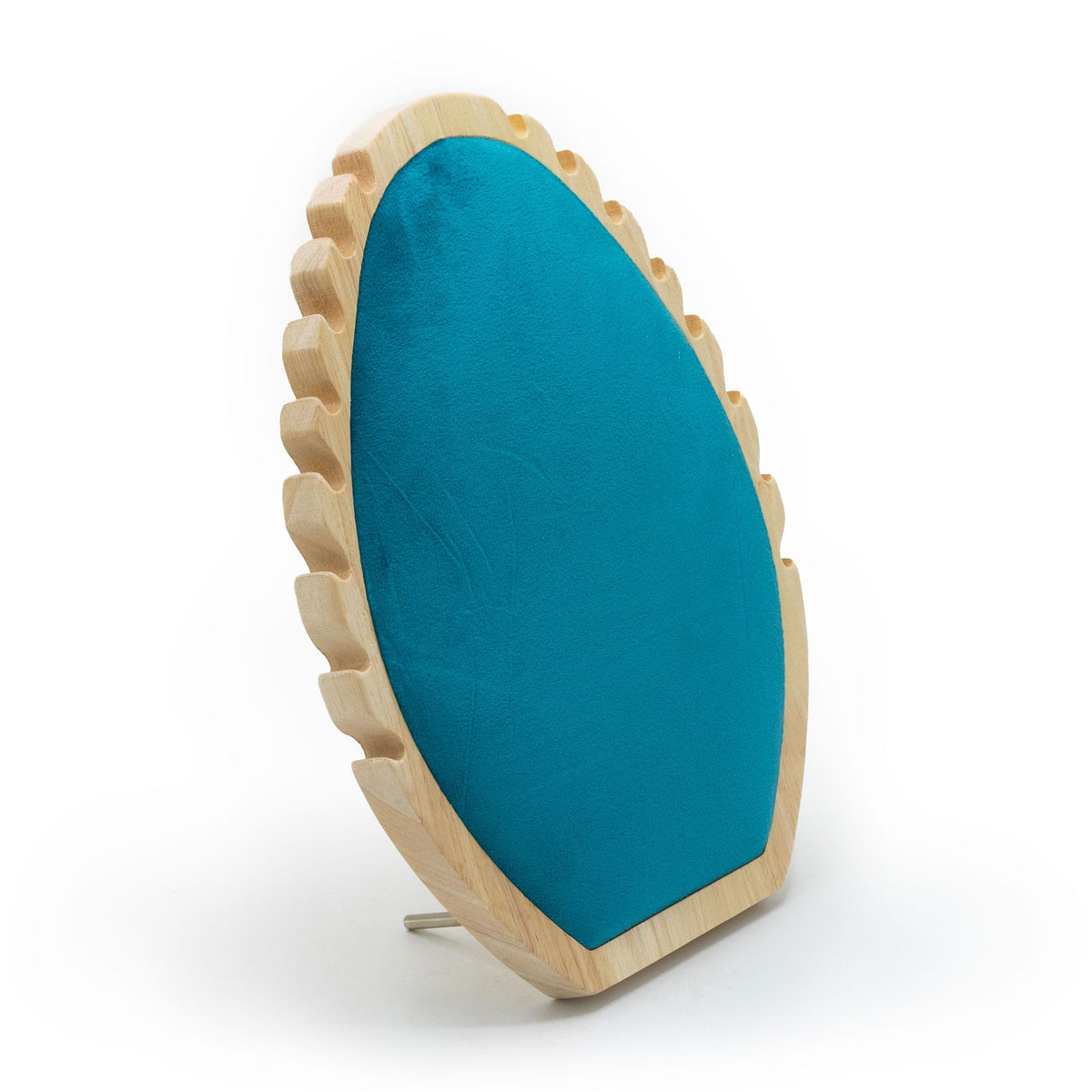 Extra Large Oval Velvet Necklace Display, 32x21cm – view 2