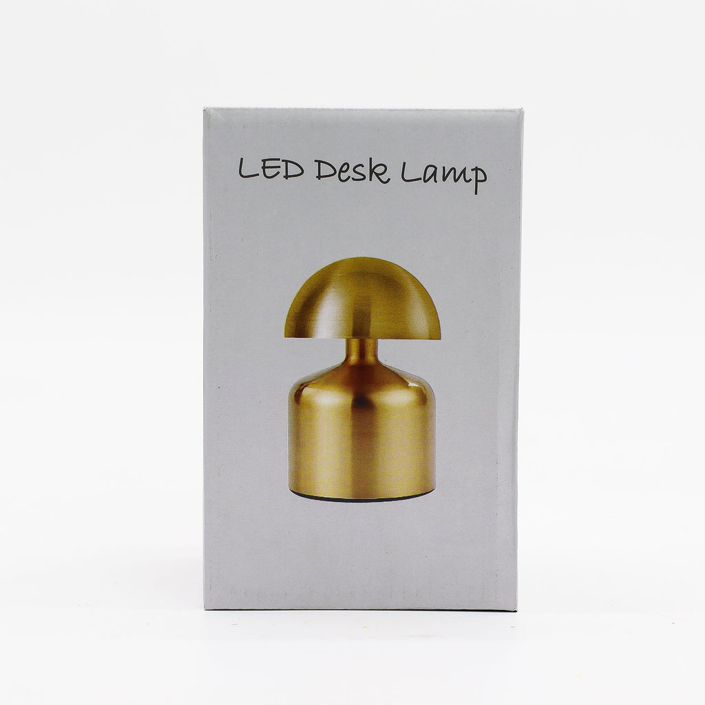 Touch Lamp, Bronze Flat Mushroom, USB-C Rechargeable – view 4