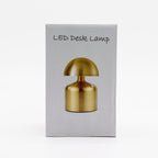 Touch Lamp, Bronze Flat Mushroom, USB-C Rechargeable – view 4