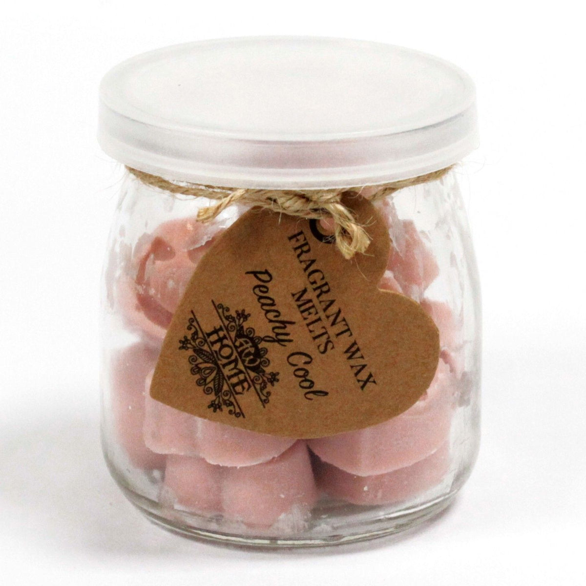 Soy Wax Melts Jar - Peachy Cool, 16 Hearts – view 3