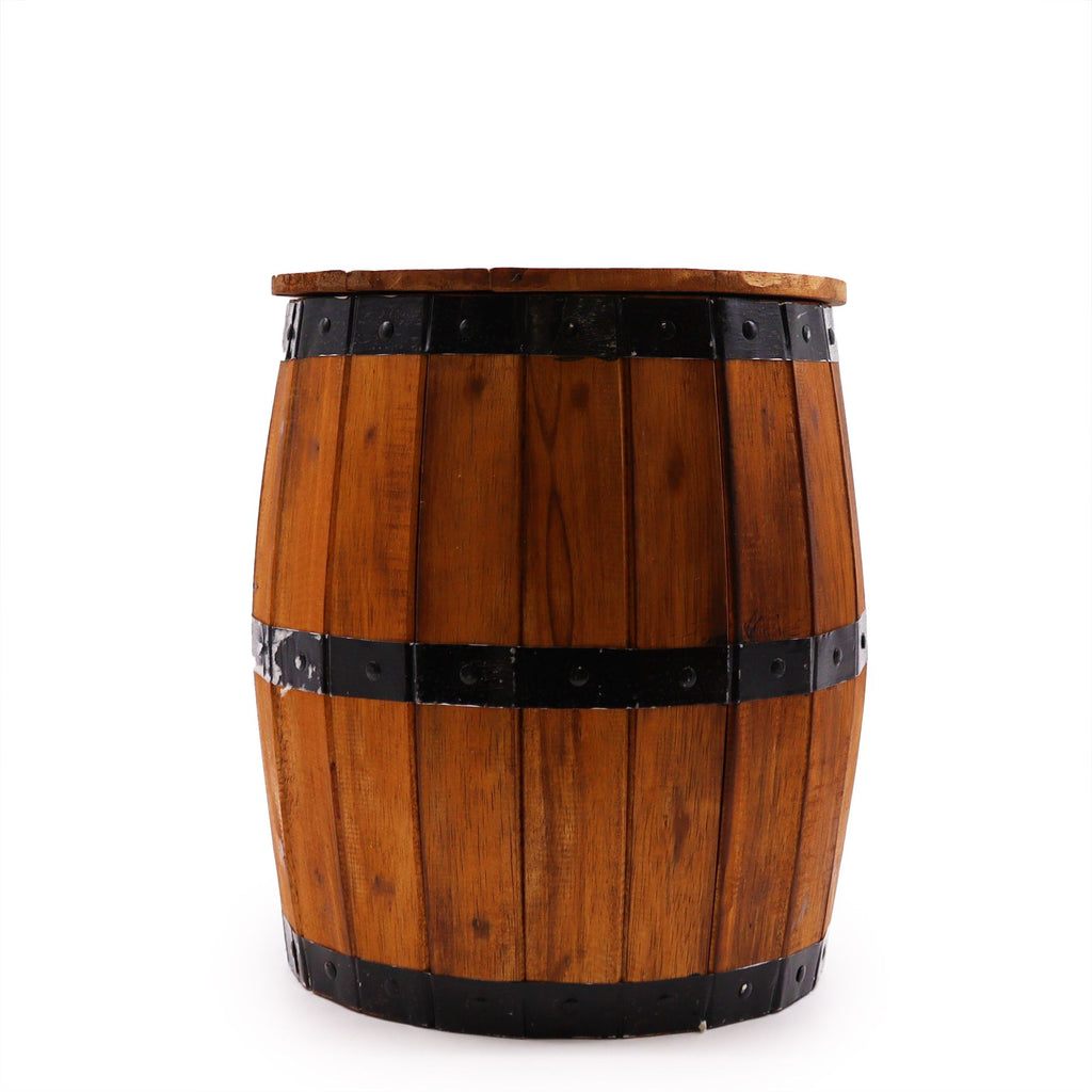 Beer Barrel Stool 38x32cm - Natural