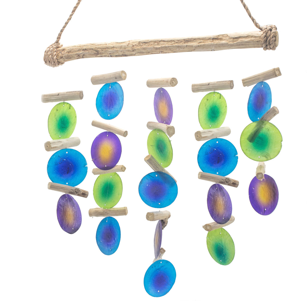 Blue Driftwood Wind Chime – view 2