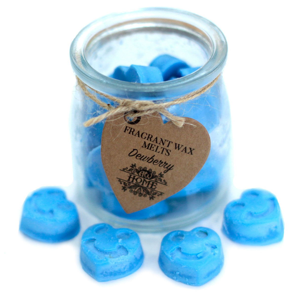Soy Wax Melts Jar - Dewberry, 16 Hearts