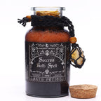 Ancient Witch Bath Spell Potion & Citrine Crystal Amulet - Success – view 3