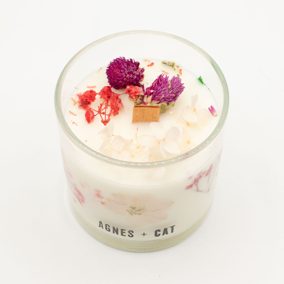Agnes + Cat Botanical Soy Wax Candle - Roses of Sawrey – view 5