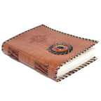 Leather Black Onyx & Compass Notebook – 17.5x12.5 cm – view 2