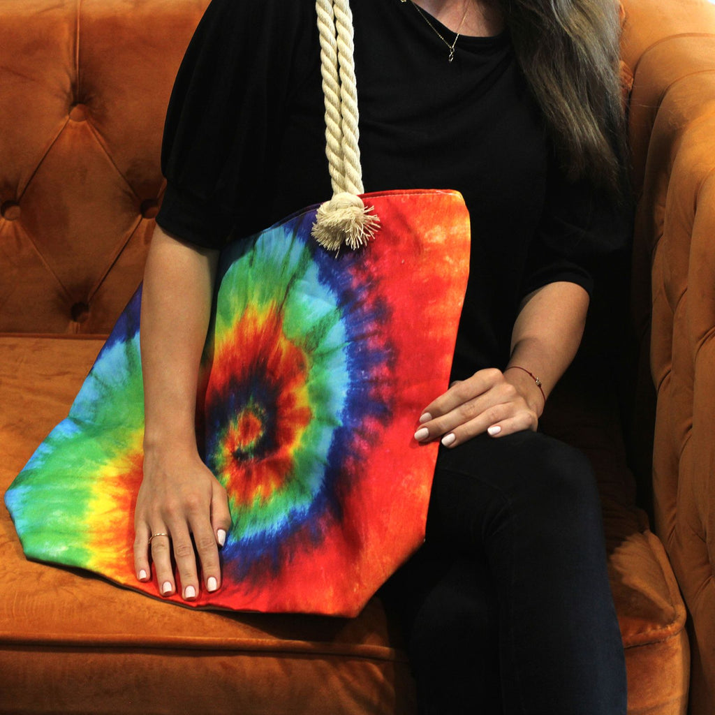 Psychedelic Splash Beach Bag in Pure Energy – view 2