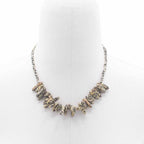 Dalmatian Stone Longstone Gemstone Necklace