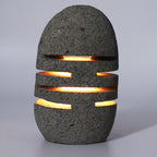 Riverstone Candle Holder - Standing Stone Cut 9x20cm – view 4