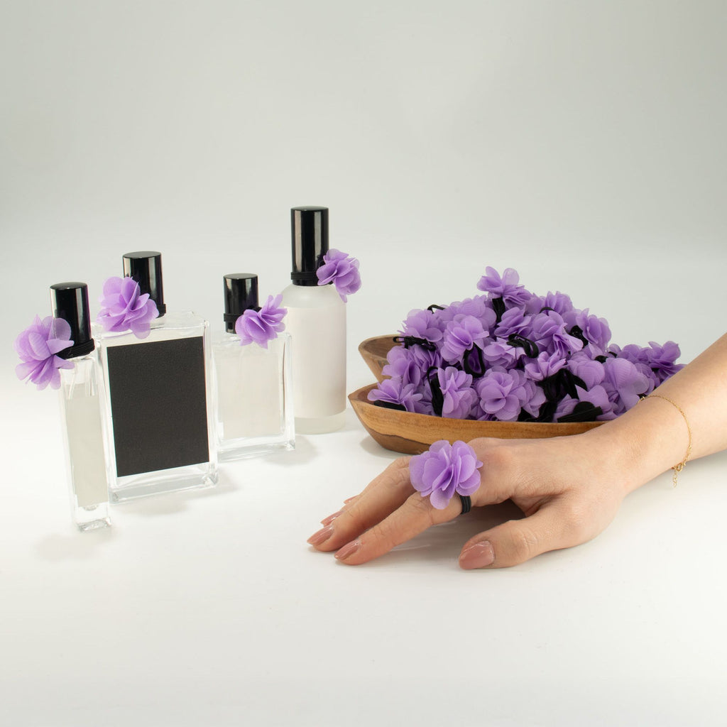 Lavender Fragrance Chiffon Diffuser Ring – view 2