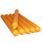 Bright Orange Dinner Candles - Pack of 5 – view 2