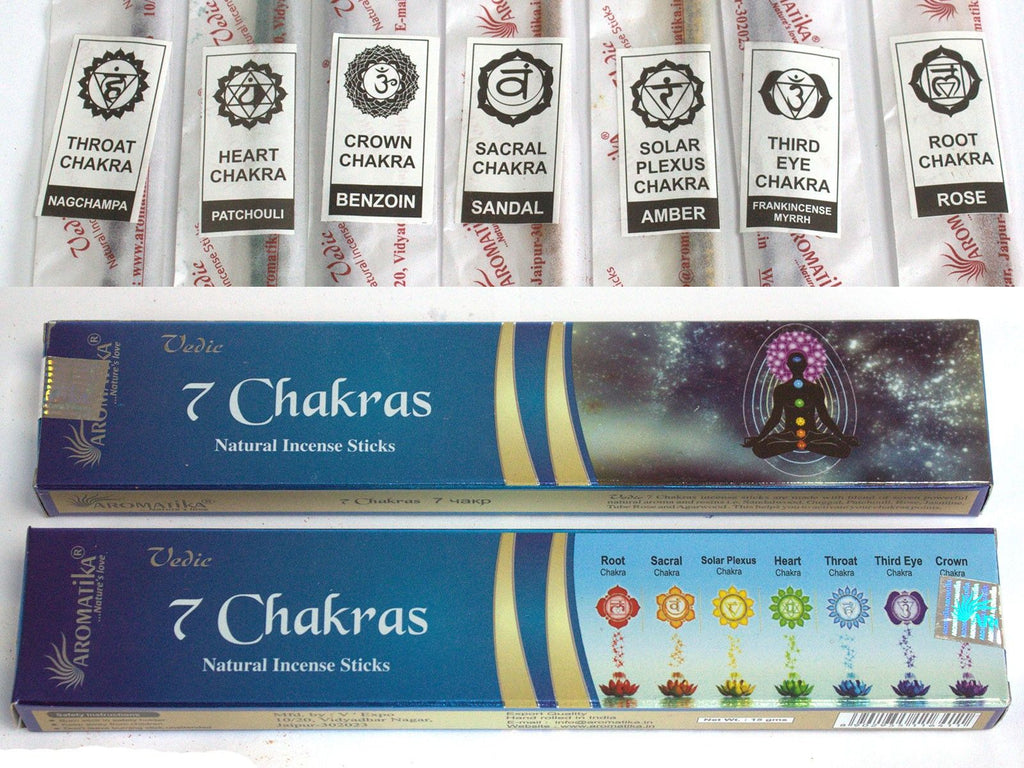 Aromatika Vedic 7 Chakra Masala Incense Sticks – view 3