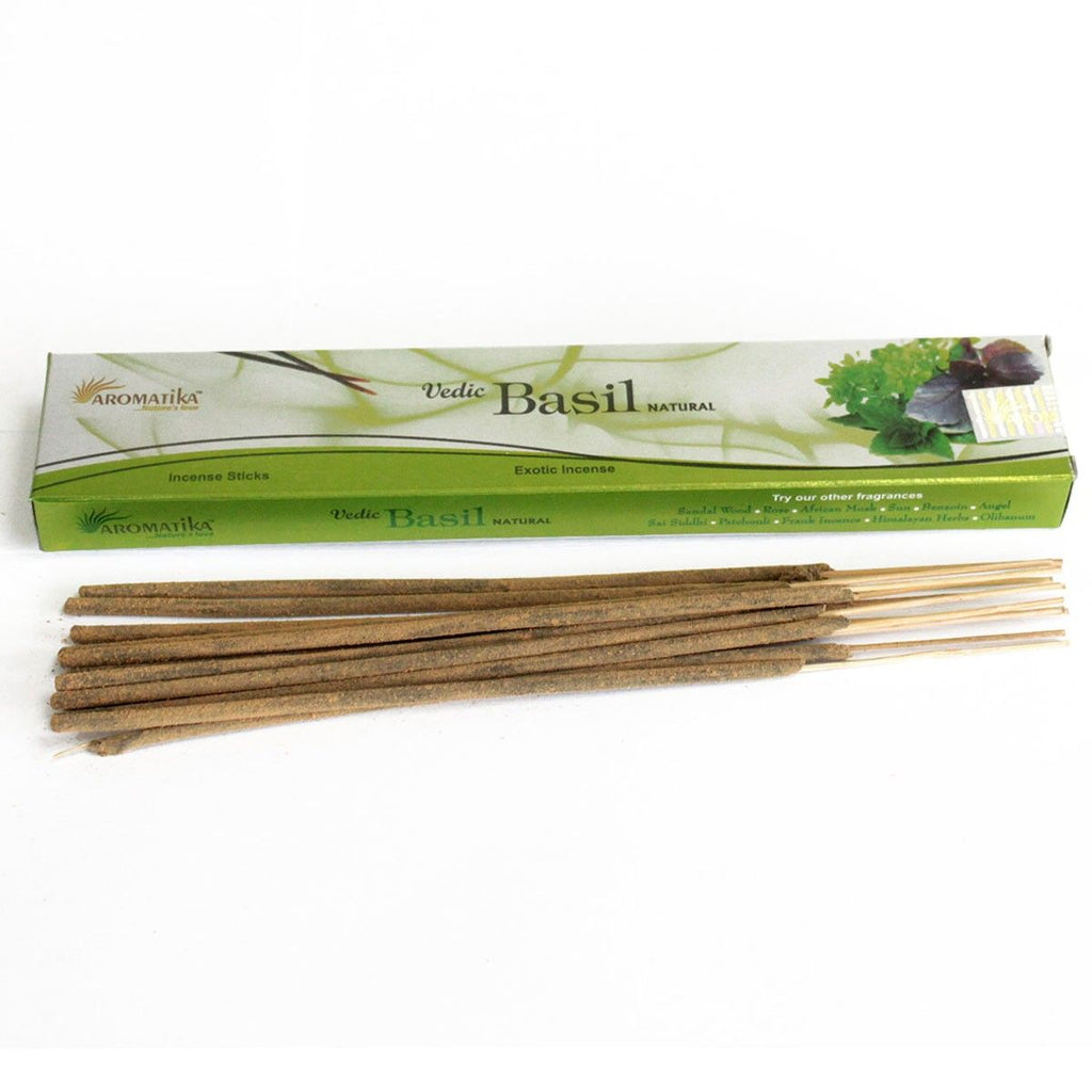 Aromatika Vedic Masala Incense Sticks - Basil – view 3