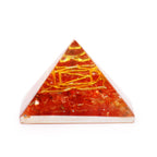 Small Orgonite Pyramid 25mm - Gemstone Chips and Copper – view 6