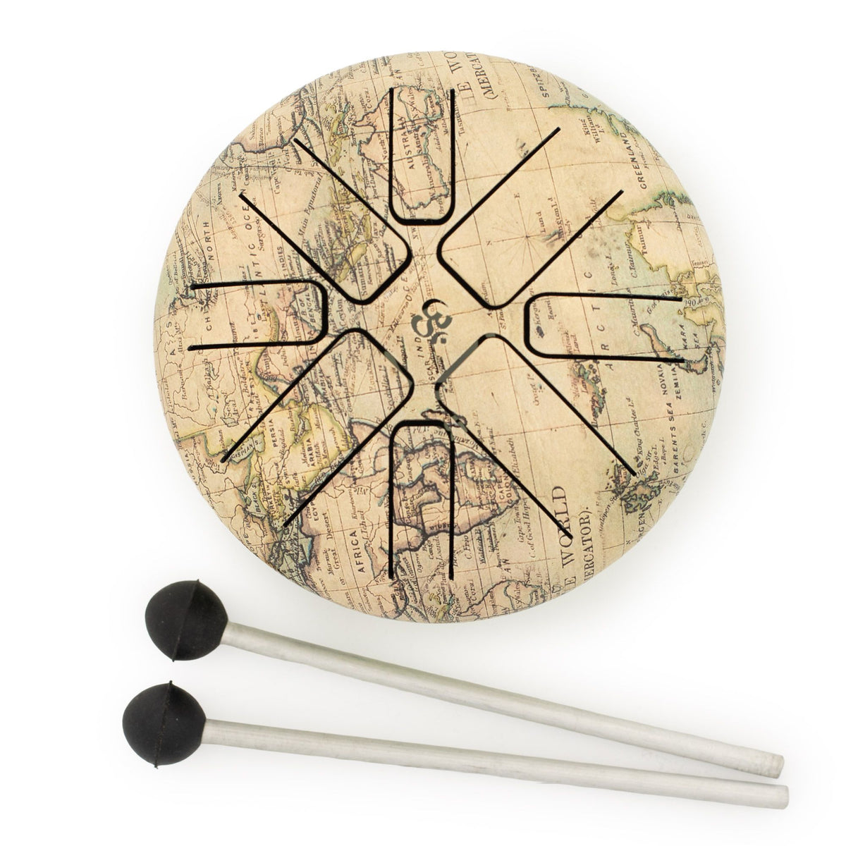 Small Happy Drum Atlas Design - 13x9cm – view 2