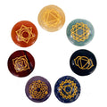Small Stones Chakra Set - Rounded Sodalite Pieces