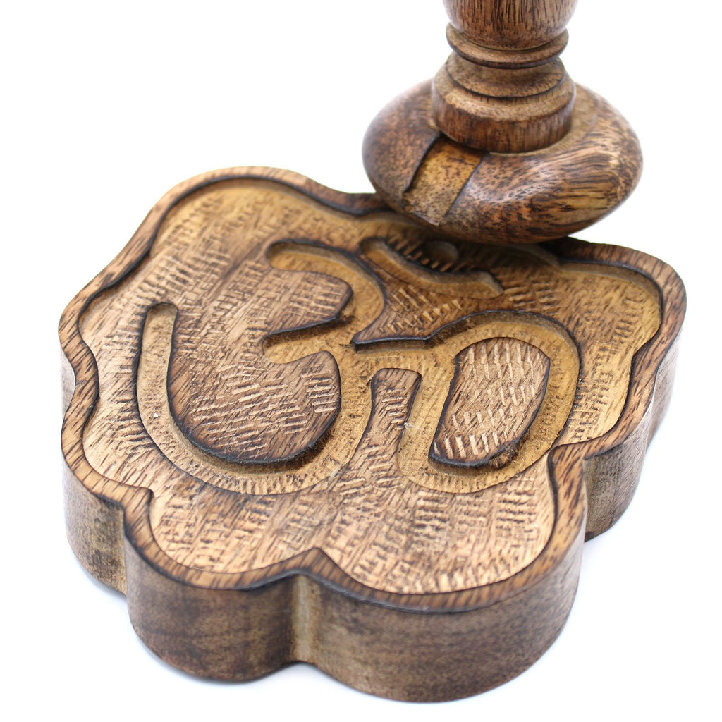 Small Mango Wood Backflow Burner - Ohm – view 5