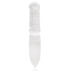 Selenite Ritual Knife, Chakra Handle, 20cm