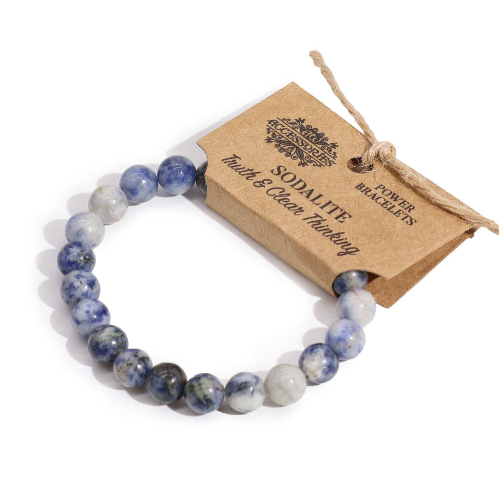 Power Bracelet - Sodalite Beads 8mm – view 5
