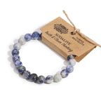 Power Bracelet - Sodalite Beads 8mm – view 5