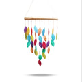 Rainbow Leaf Wind Chime, Medium