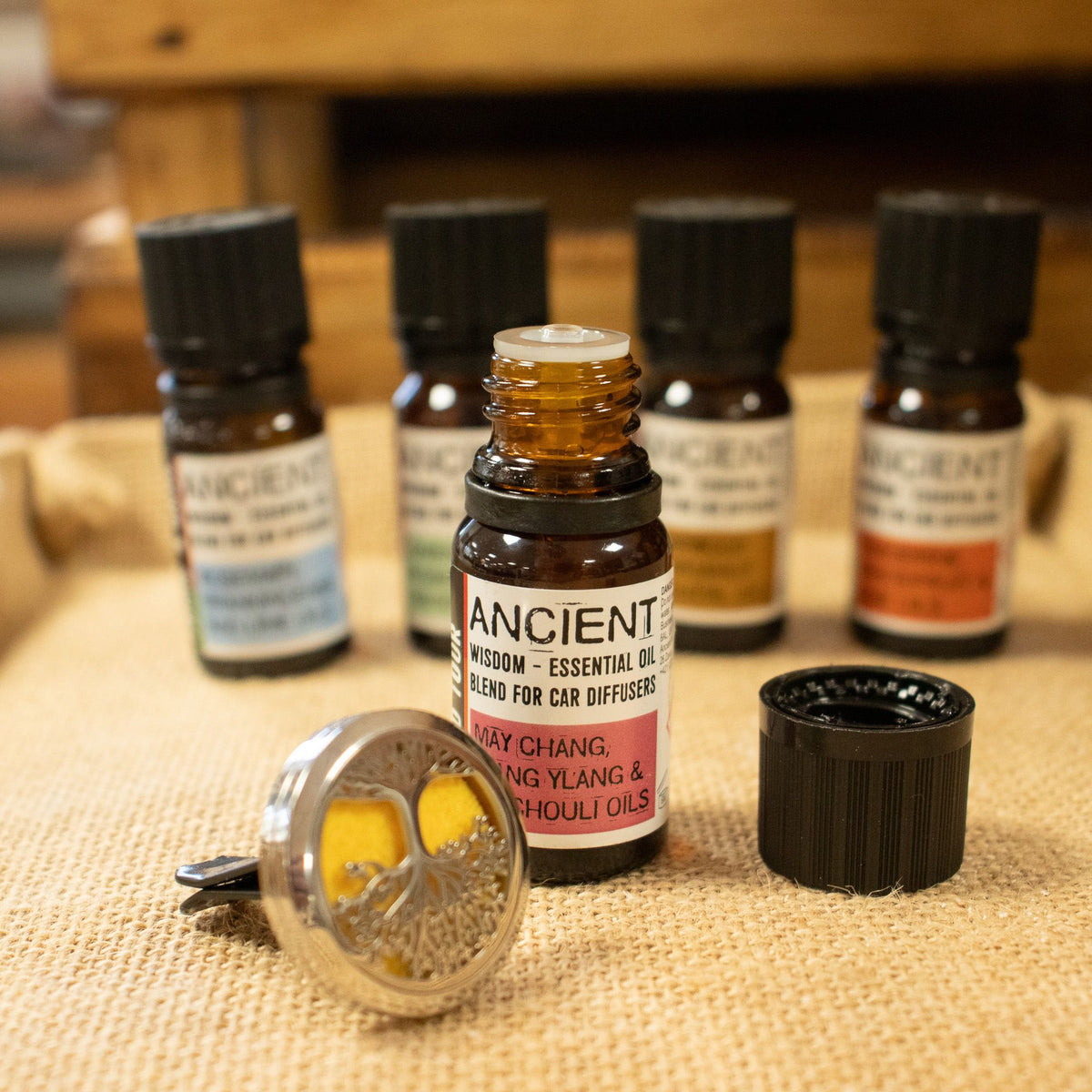 Car Diffuser Essential Oil Blend - Travel Ease 10ml – view 13