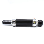 Hexagonal Crystal Healing Wand - Black Agate - 12cm – view 2