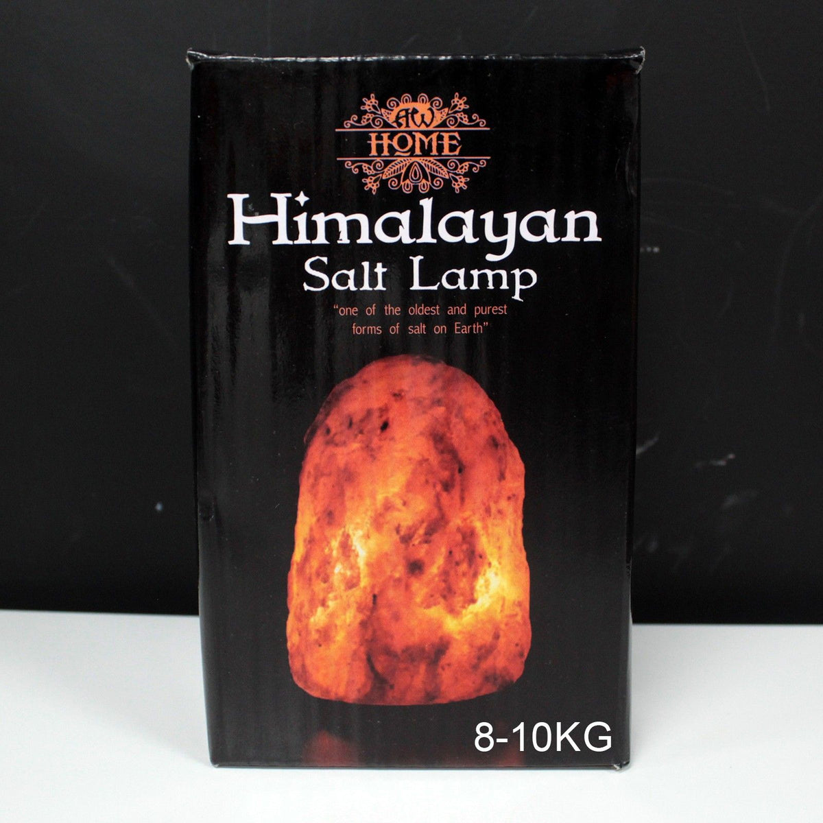 Natural Himalayan Salt Lamp with Base, 8-10 kg – view 3