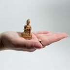 Brass Buddha Miniature Statue - 48mm – view 4