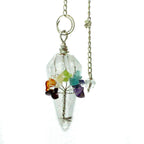 Magic Pendulum - Seven Chakra Rock Quartz – view 3