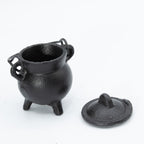 Extra Small Cast Iron Cauldrons 5x7cm Set of 4 – view 3