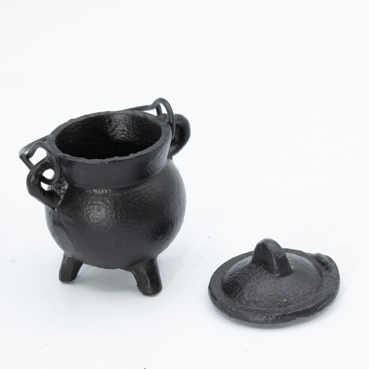 Extra Small Cast Iron Cauldrons 5x7cm Set of 4 – view 3