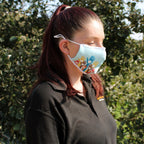 Reusable Fashion Face Covering - Love Hands Print (Adult) – view 2