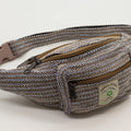 Cotton Hemp Style Belt (or Fanny) Bag - Blue