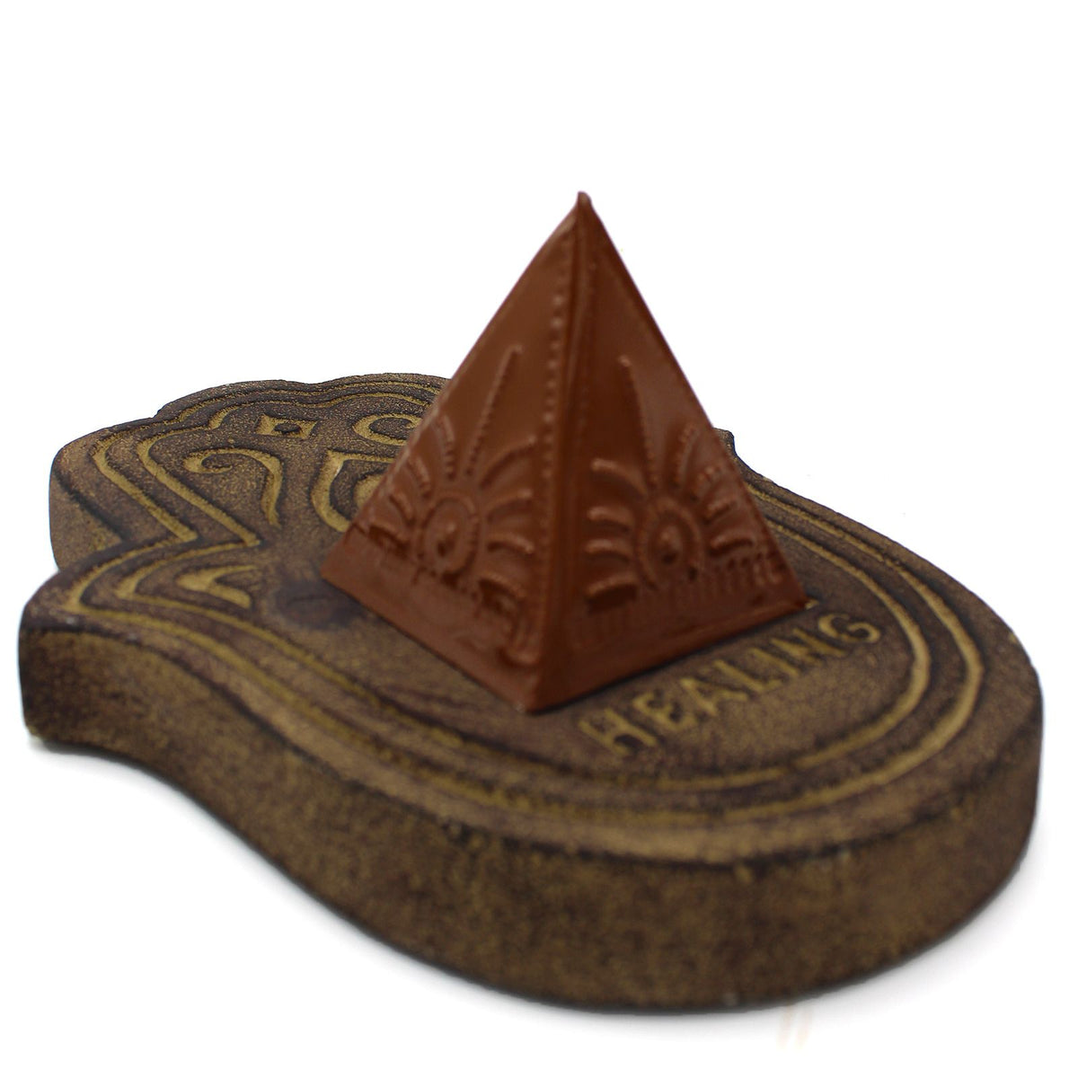 Incense Powder Mould Set - Lt Brown Dk Brown Orange – view 6