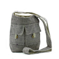 Two Pocket Cotton Bag - Soft Lavender - Medium