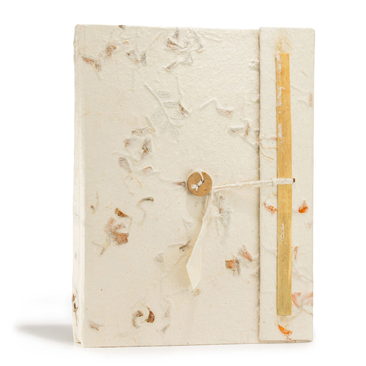 Lokta Pressed Flower Notebook – Large, Bookmark
