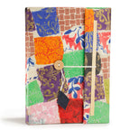 Lokta Patchwork Notebook – Large – Multi Colour – view 3