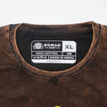 Nomad Sari Stonewashed T-Shirt - Sun & Zodiac - Brown - XL