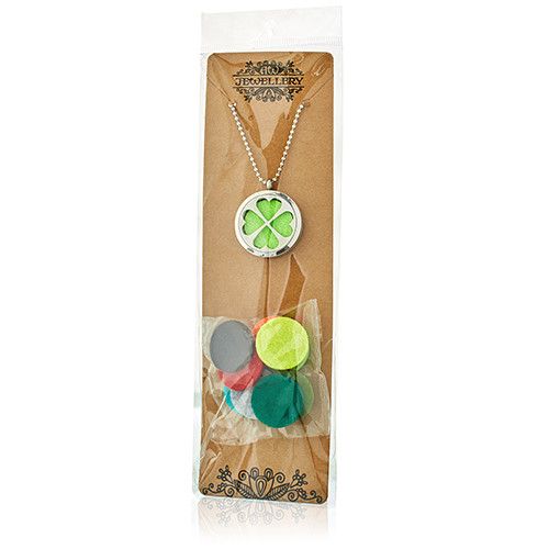 Angel Wings Aromatherapy Diffuser Necklace 30mm – view 4